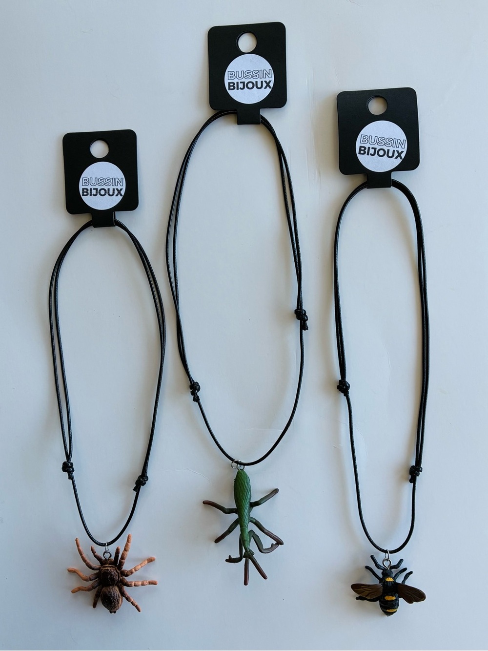 Kids Bug Necklace x3